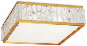 Jean Perzel Стеклянный потолочный светильник прямого света 2058 a - 2060 a
