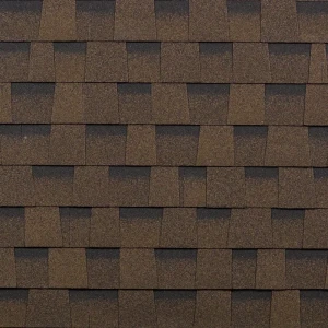 Многослойная черепица Технониколь Shinglas Кантри коричневый 2.6 м²