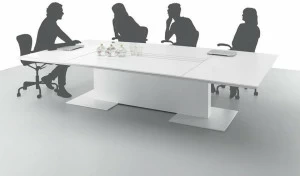 Martex Прямоугольный стол для совещаний с системой управления кабелями Anyware