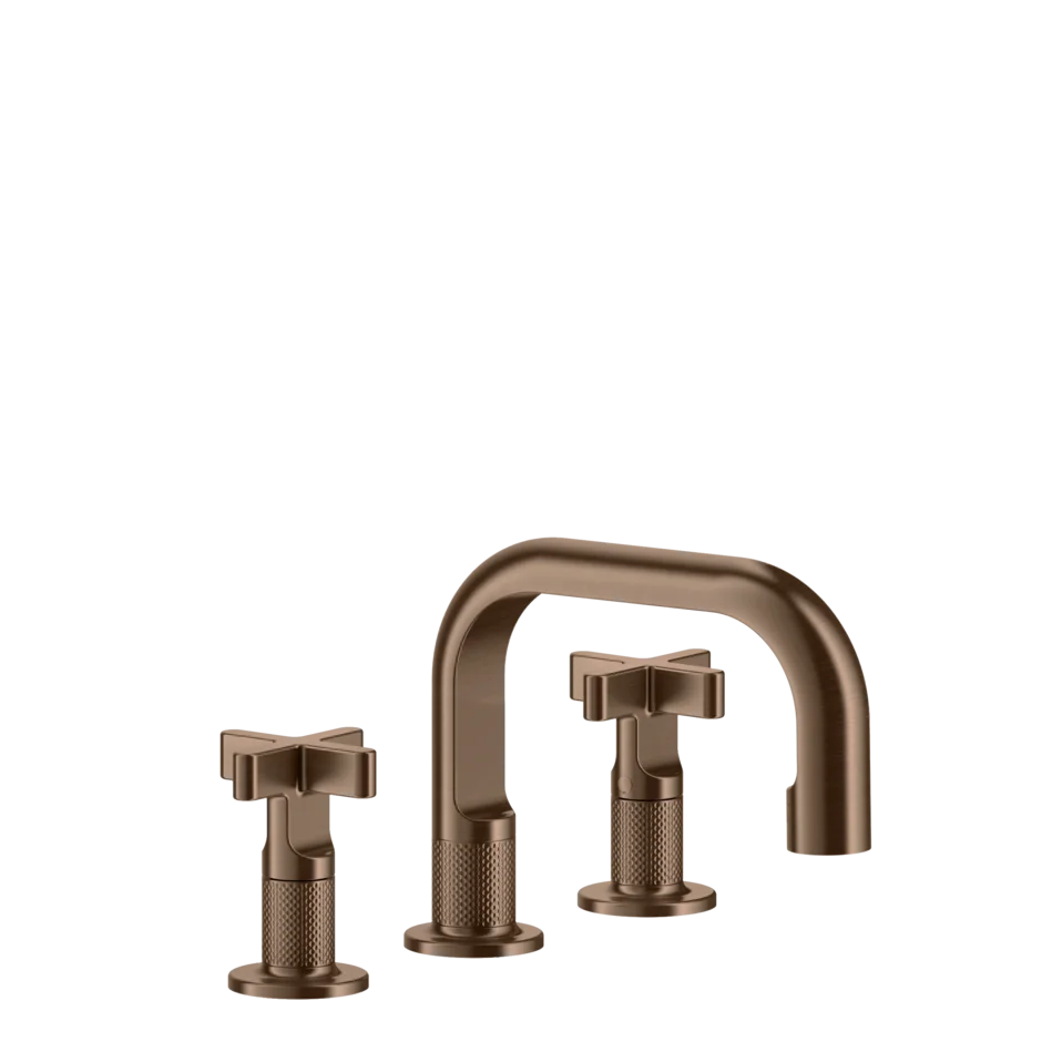Группа умывальников 58111 708 Gessi Inciso МЕДНЫЙ МАТОВЫЙ PVD 58111708
