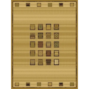 Ковер вискоза Matrix 50024/2727 65x110 см цвет бежевый