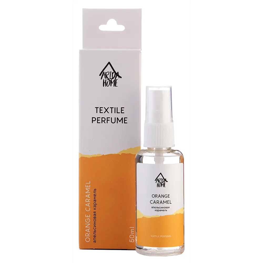 Духи-спрей для текстиля Arida Home Апельсиновая карамель 50 мл STLM-2083260