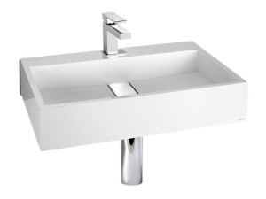 Прямоугольная подвесная раковина из смолы