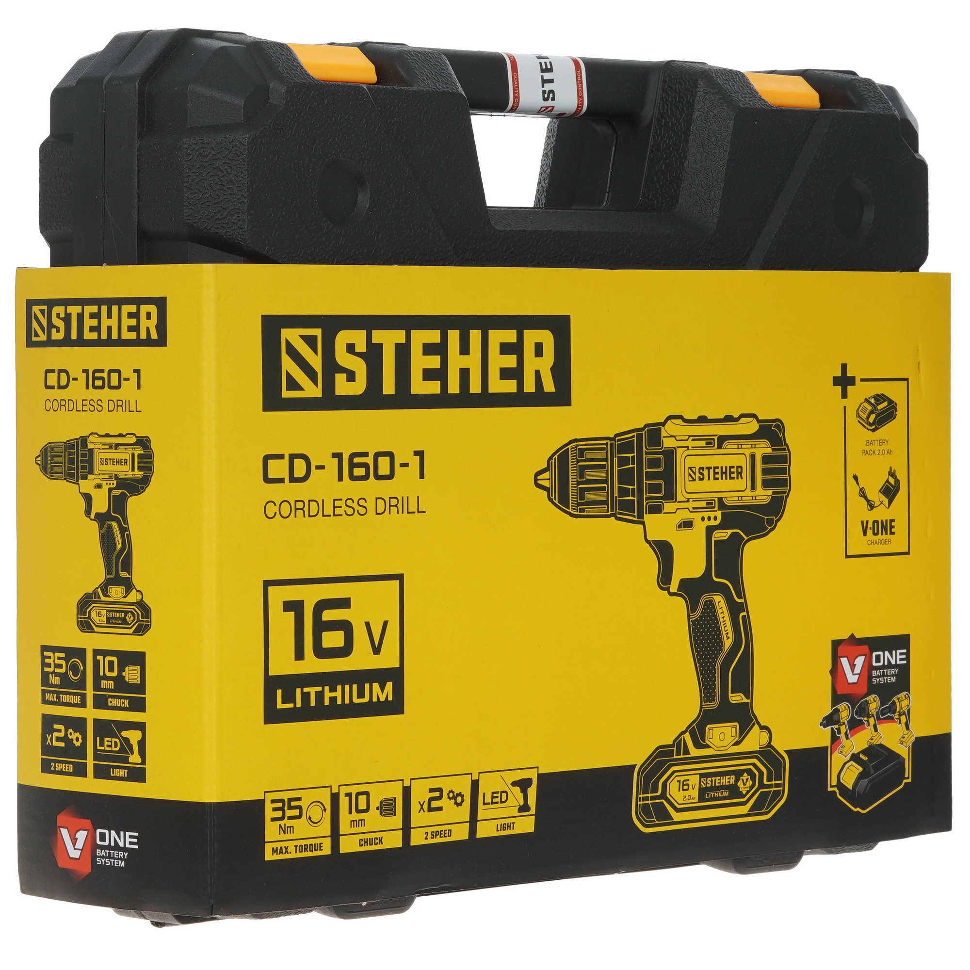 Дрель-шуруповерт STEHER CD-160-1 9927690 STDN-0057218 - Вид №7