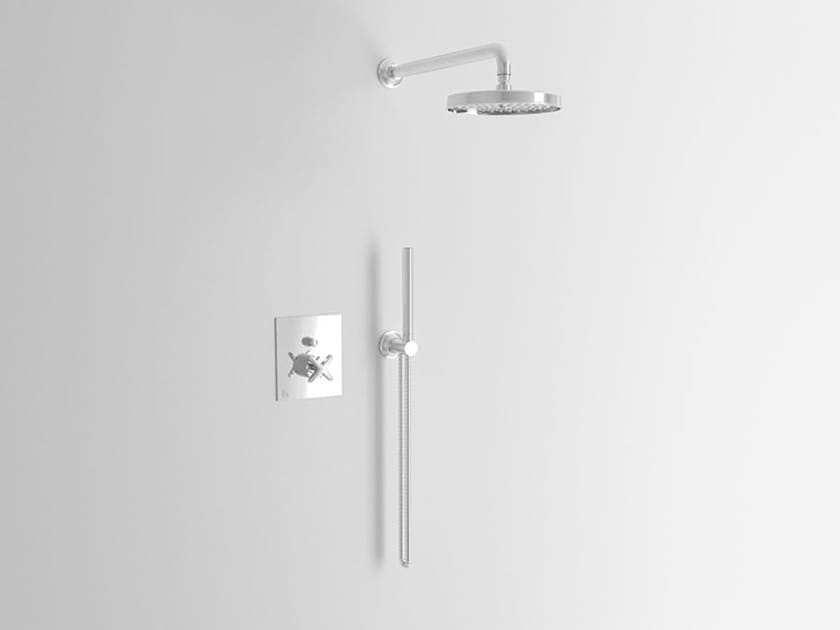 Однорычажный набор для душа с 3 отверстиями и переключателем Park Avenue Cross ARCH-00136135