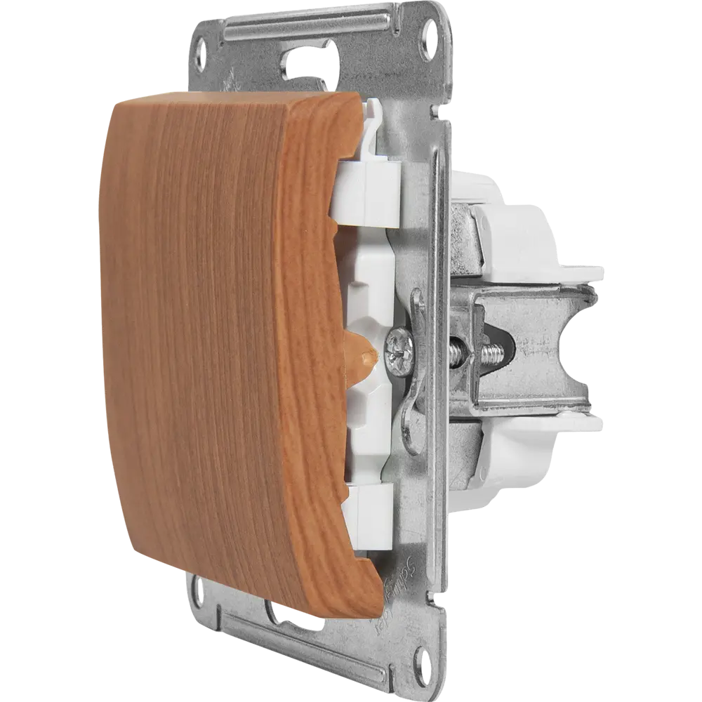 Переключатель Schneider Electric Glossa одноклавишный глянцевый 84730744 STLM-0054182 - Вид №4