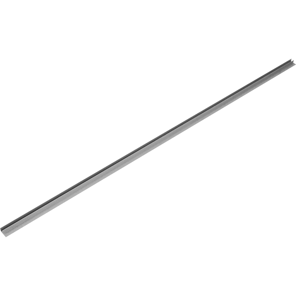 Планка угловая F-образная 60x1.2 см для стеновой панели 4 мм цвет алюминий Santreyd STLM-2022610 - Вид №1