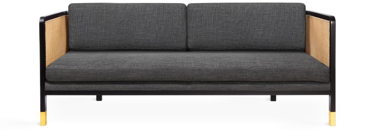 3-местный винтажный стиль бархатный диван RED EDITION плетеная ARCH-00061601 - Вид №7