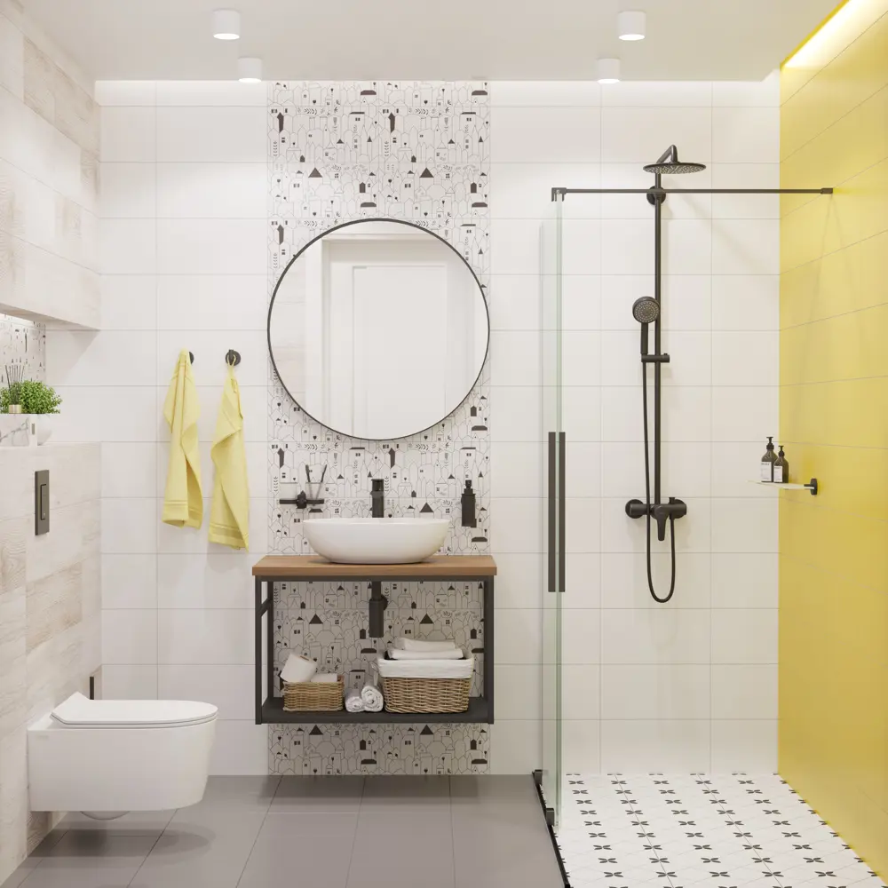 Плитка настенная LB Ceramics Моана 19.8x39.8 см 1.81 м² матовая цвет белый Play Моана STLM-2130830 - Вид №3