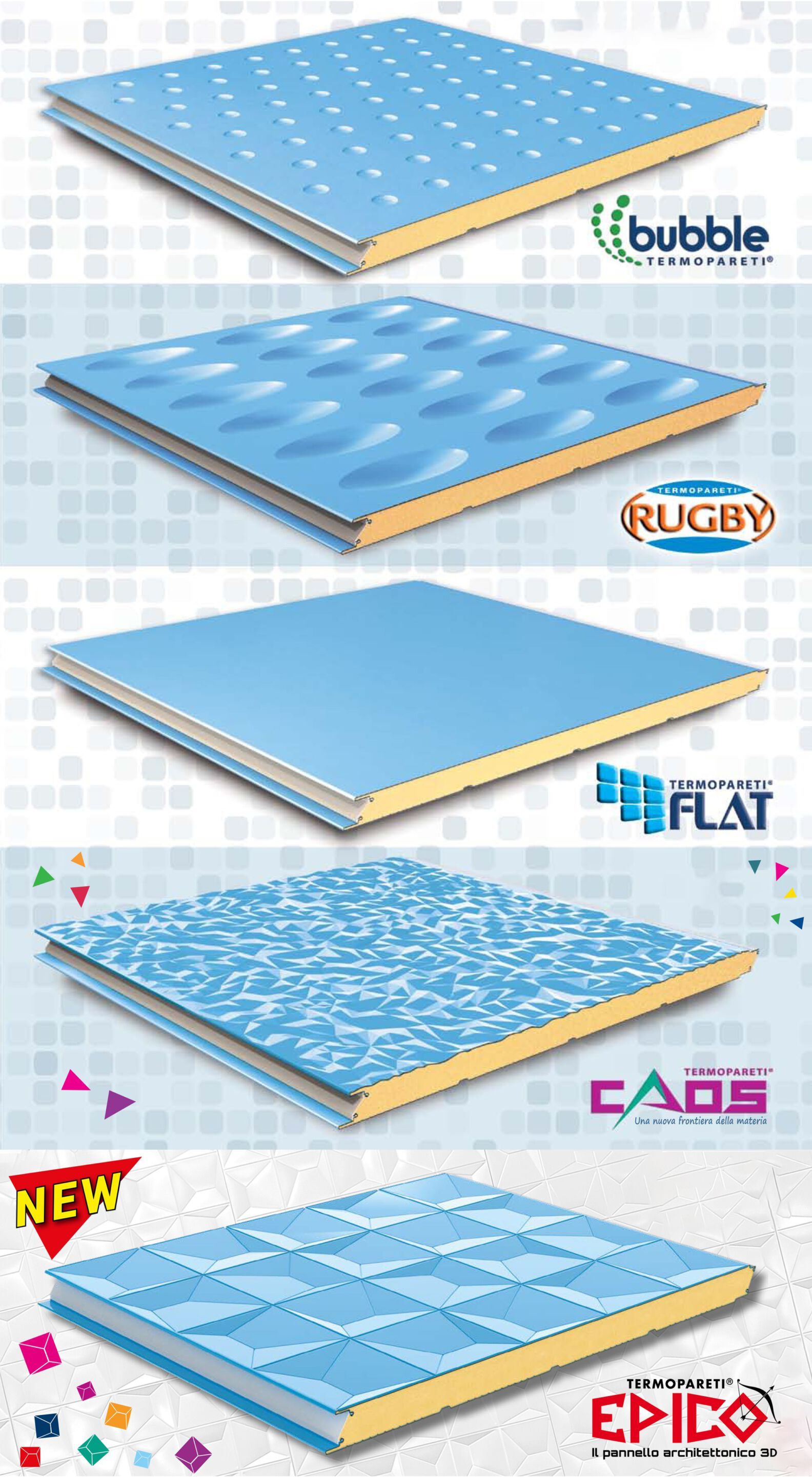 Изолированная металлическая панель для фасада ELCOM SYSTEM ТЕРМОПАРЕТЫ® ARCH-00151976 - Вид №76