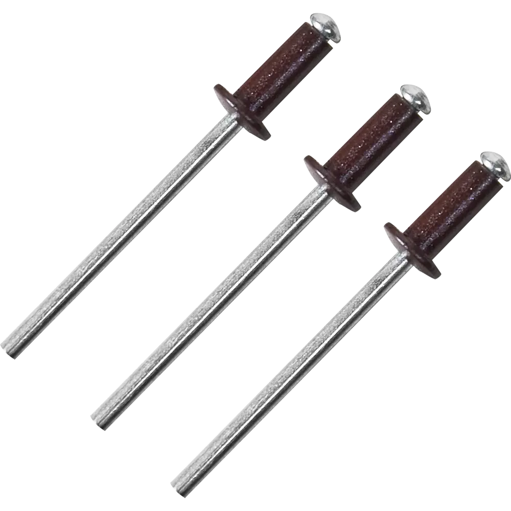 Заклепка Спец RAL3005 красная 3.2x8 мм, 50 шт STLM-2044946