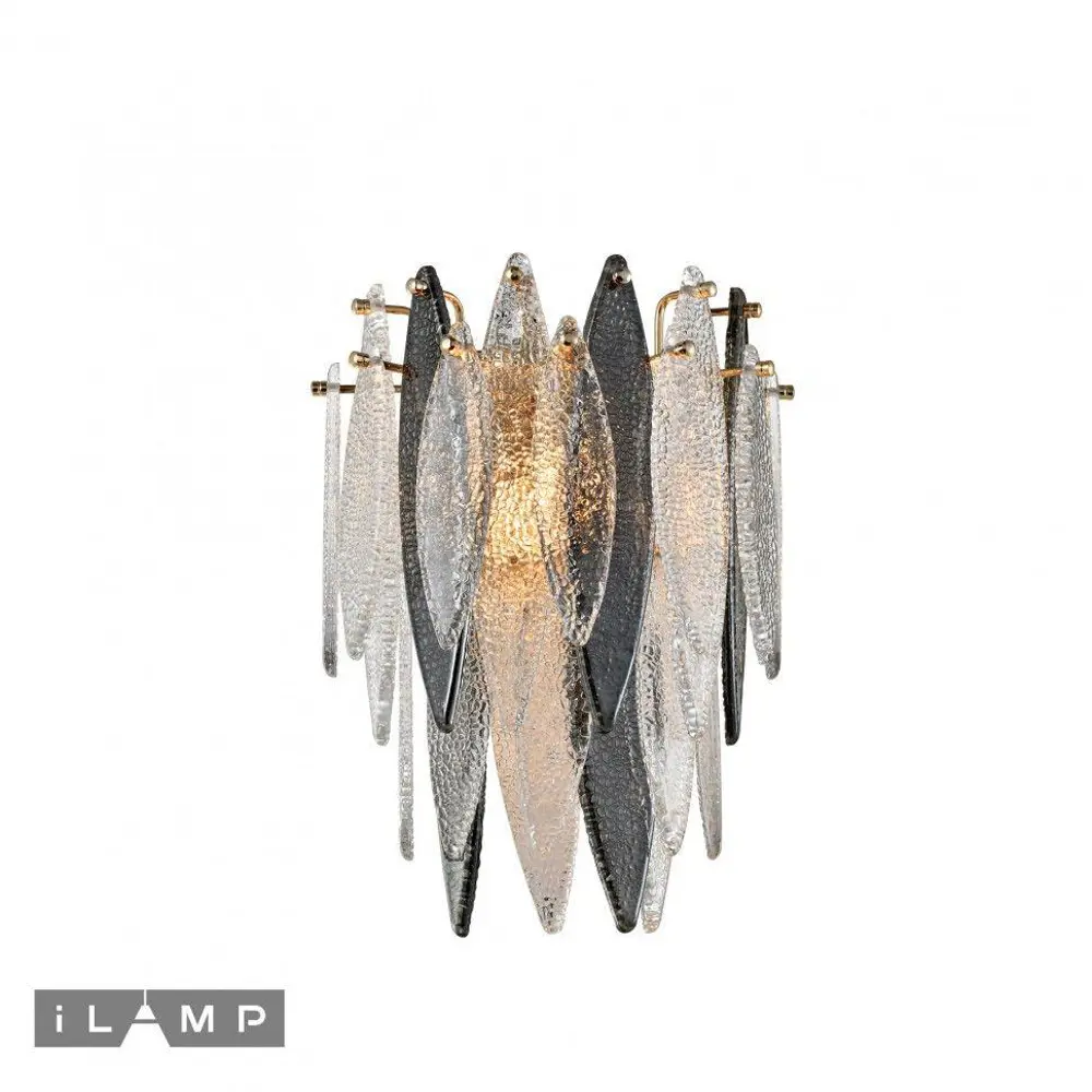 90642623 Настенный светильник ILAMP W2543-1 GD цвет золото STLM-0320718