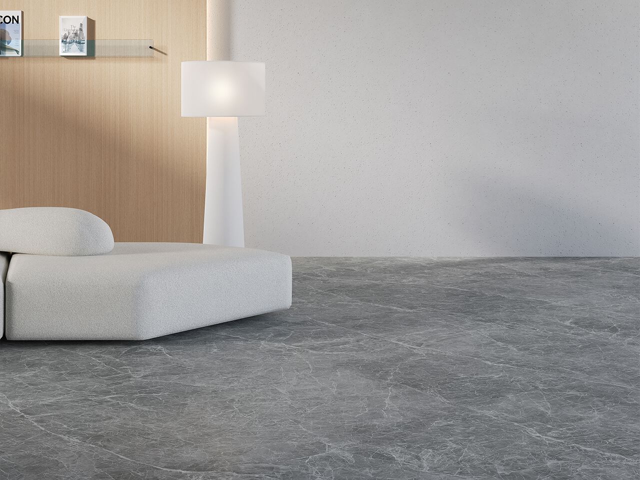 Мраморный пол / покрытие GANI MARBLE TILES CLAROS GREY (LIGHT) ARCH-00092231 - Вид №1