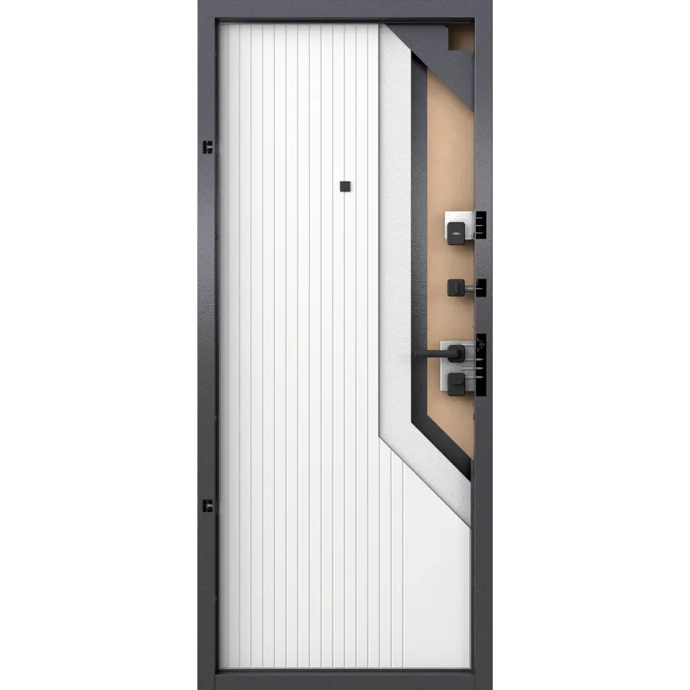 Дверь входная металлическая Клауд Форест 95x205 см правая бьянко TOREX STLM-2091042 - Вид №17