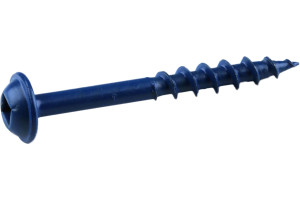 16041619 Шурупы с крупным шагом Blue-Kote 1-1/2 дюйма 38 мм 100 шт. SML-C150B-100-INT KREG