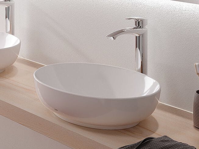 Керамическая столешница овальная раковина TOTO WU L1705E ARCH-00035103