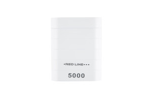 17264580 Внешний АКБ S5000 5000 mAh, белый УТ000013534 Red Line