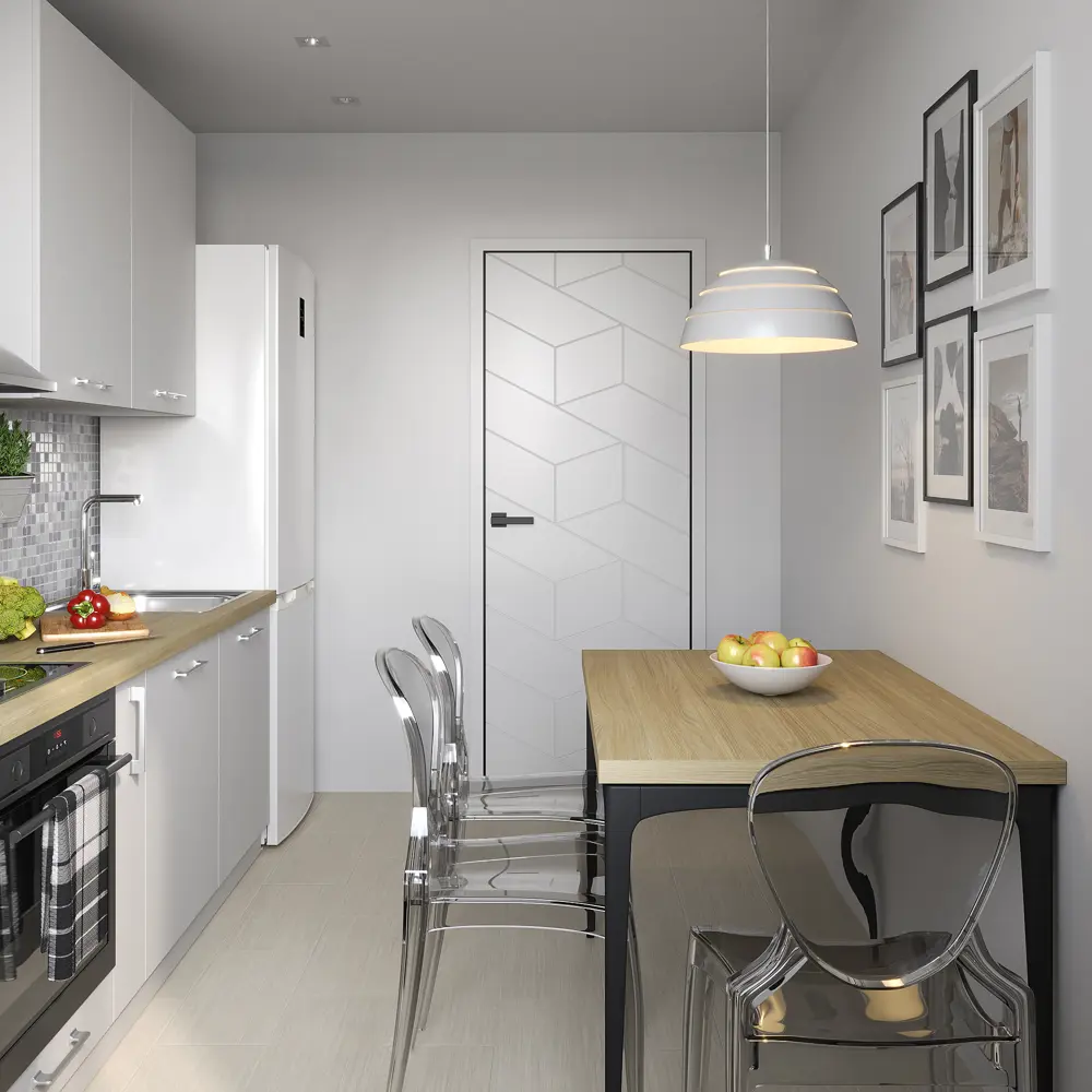 Столешница KONSENSA Ирбит 60x120x3.8 см ДСП цвет коричневый ДСП Прямой угол STLM-2129757 - Вид №3