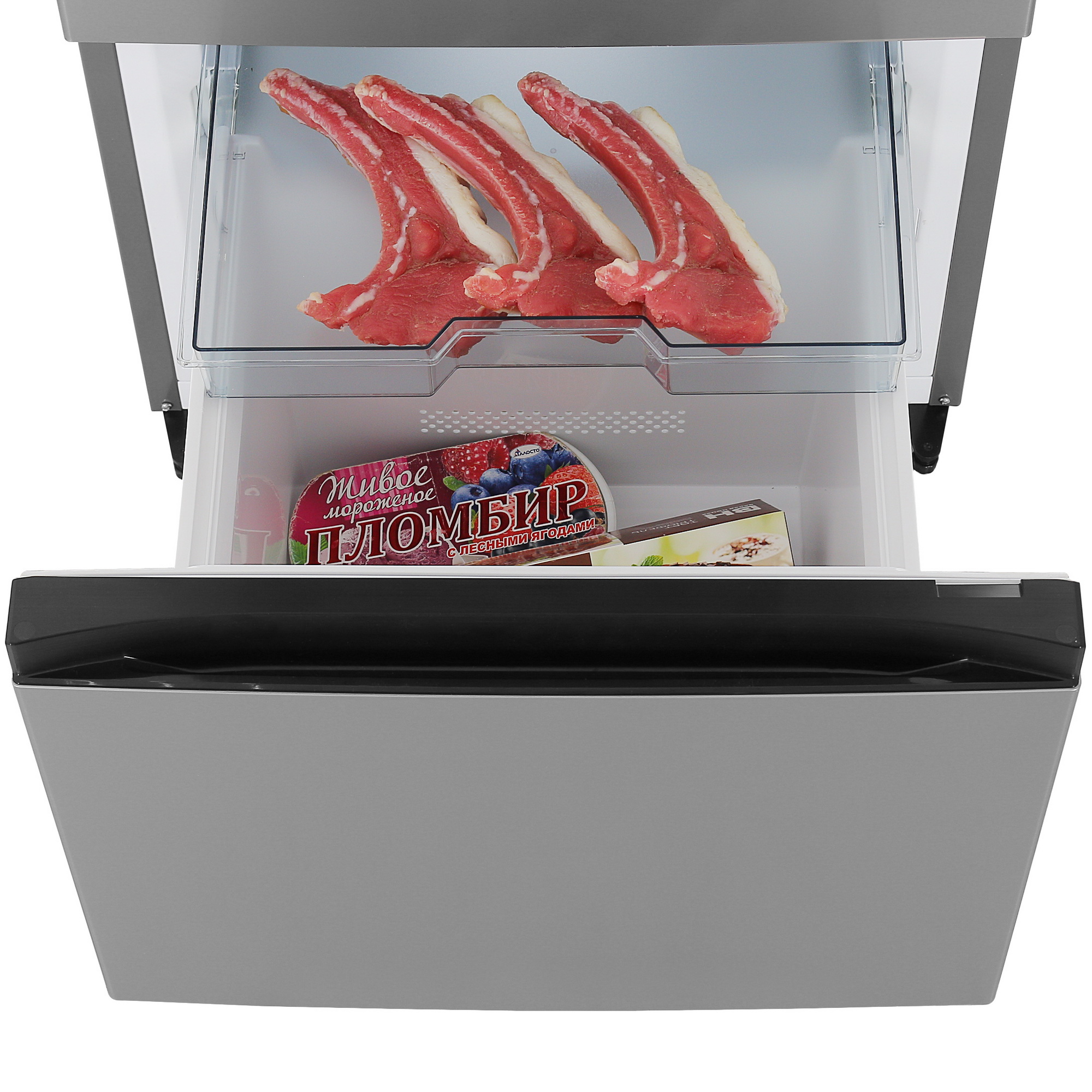 9090088 Холодильник многодверный   Hisense RM469N4ACD серебристый STDN-0141878 - Вид №7