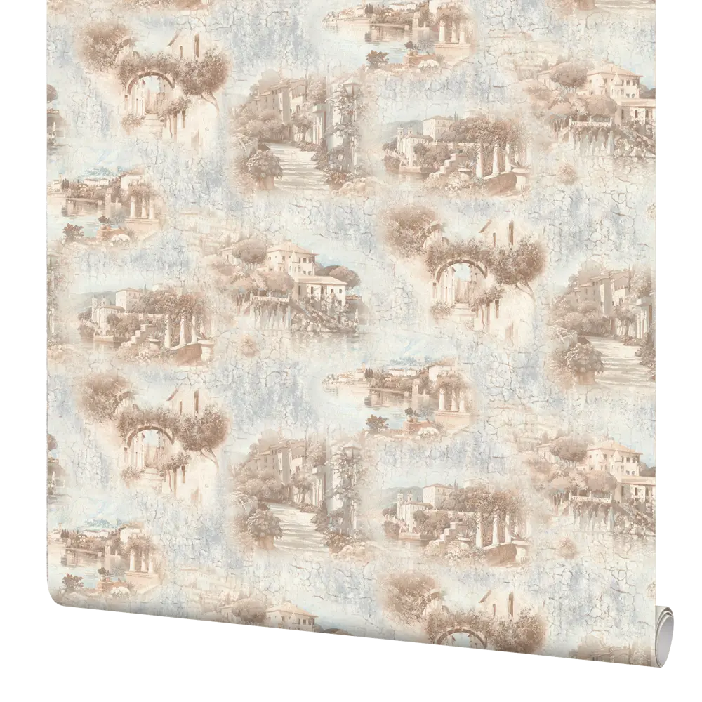 Обои флизелиновые Vog Collection Комо голубые 1.06 м VV71734-42 82743913 STLM-2201105