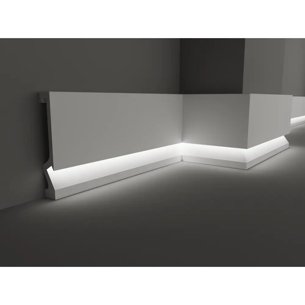 ATRIUM Плинтус напольный с LED-подсветкой, белый 2000 мм 88379796 STLM-0892732 - Вид №6