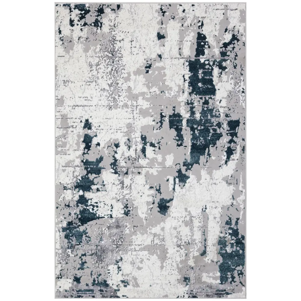 Ковер PALERMO F285 серый 200x290 см с рельефным дизайном 89378826 STLM-1348400 - Вид №1