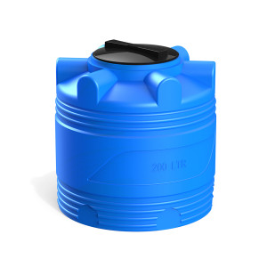 90845773 Емкость для воды цилиндрическая V 200 голубая 200 л STLM-0410822 POLIMER GROUP