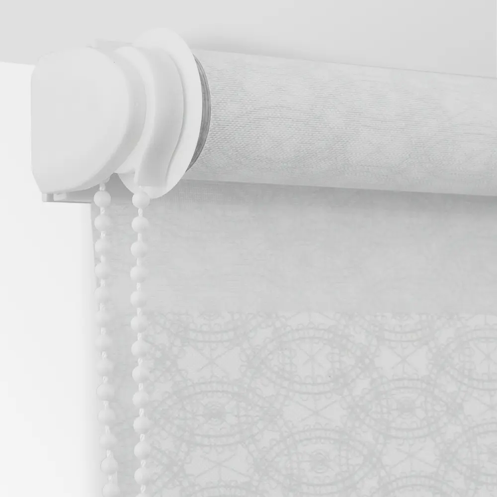 Штора рулонная Восторг 60x160 см серая GARDEN Нео-классика STLM-2076611 - Вид №1