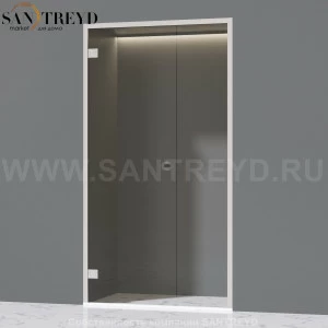 Effegibi FIT A 120 Стеклянная левая дверь без порога с профилем из алюминия. Размеры: длина 120 см, высота 210 см HP10010003