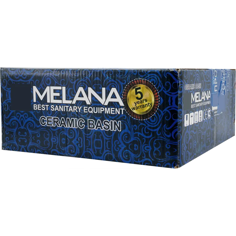 Раковина Melana MLN-5004 накладная 41 см Pepo STLM-2030303 - Вид №10