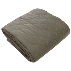 Покрывало Seasons Microfiber 200x215 см серо-коричневое 89410823