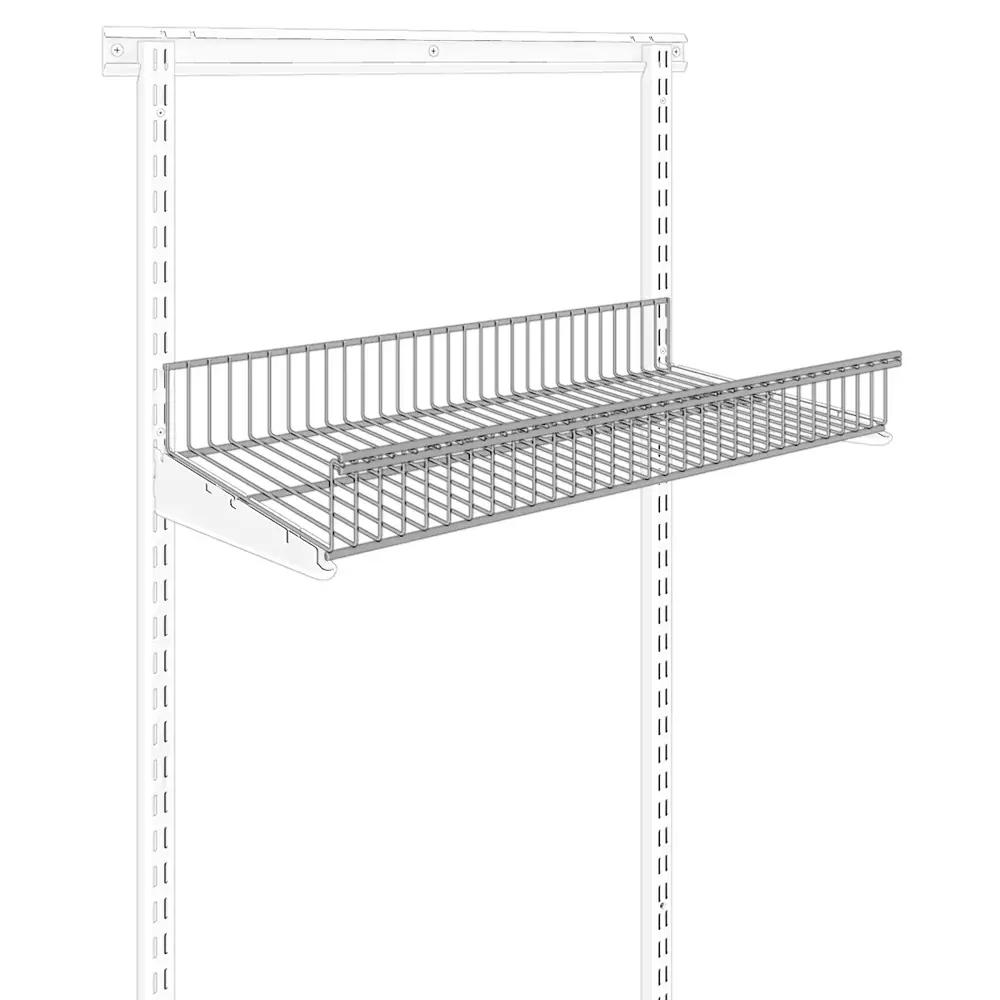 Стационарная корзина 60.3x8.5x34 см цвет белый ТИТАН-GS STLM-2181157 - Вид №1