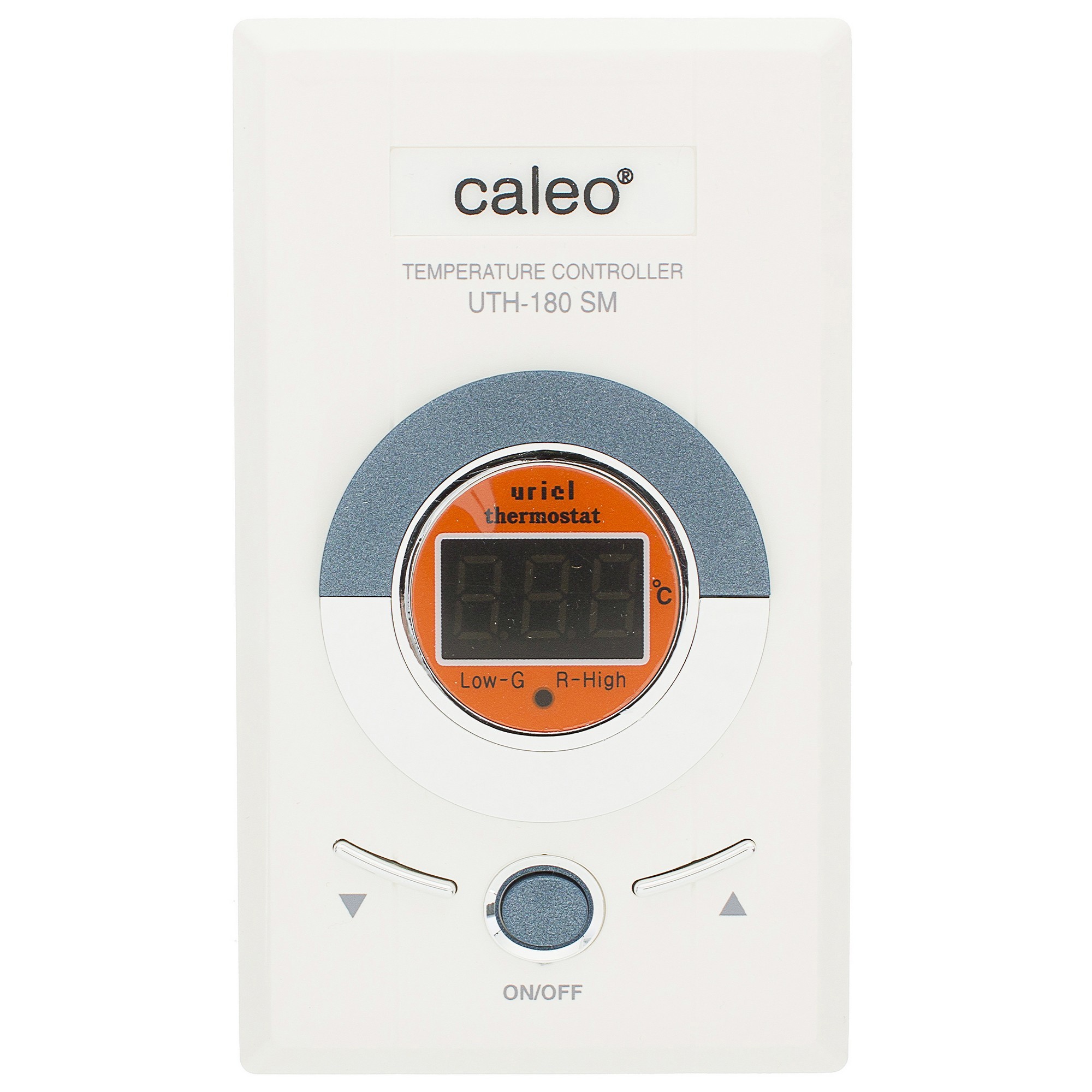 18863947 Терморегулятор для теплого пола Сaleo UTH-180 SM электронный цвет белый STLM-0013294 CALEO