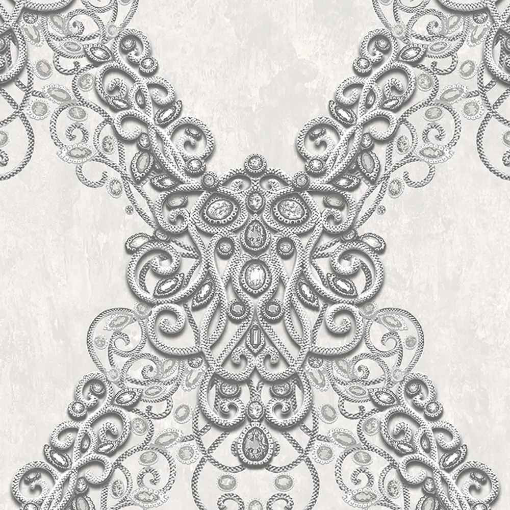 Обои флизелиновые MaxWall Tiara белые 1.06 м 168278-20 82491148 STLM-2135267 - Вид №1