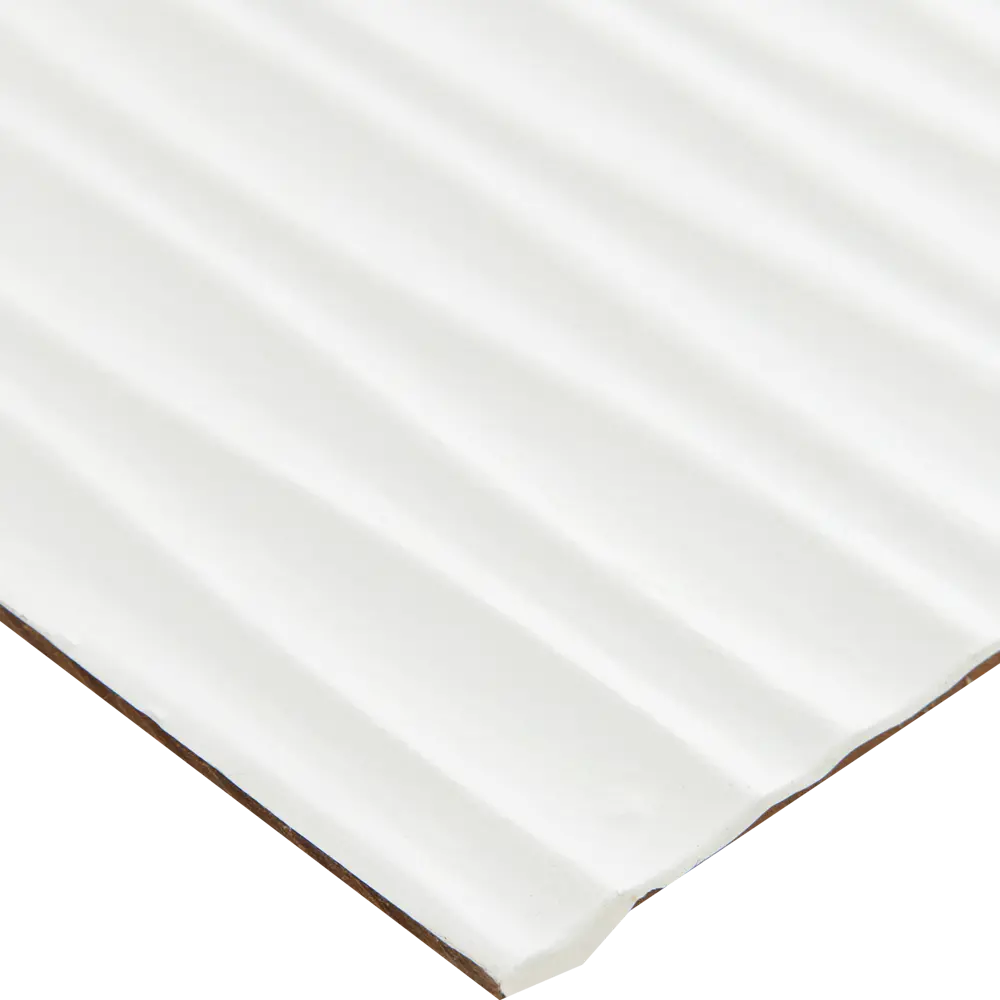 Листовая панель МДФ Волны белый 920x2100 мм 82573426 STLM-2198675 ALBICO 