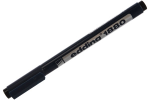 16267264 Ручка для черчения drawliner черный 0,1, E-1880-0.1/1 EDDING