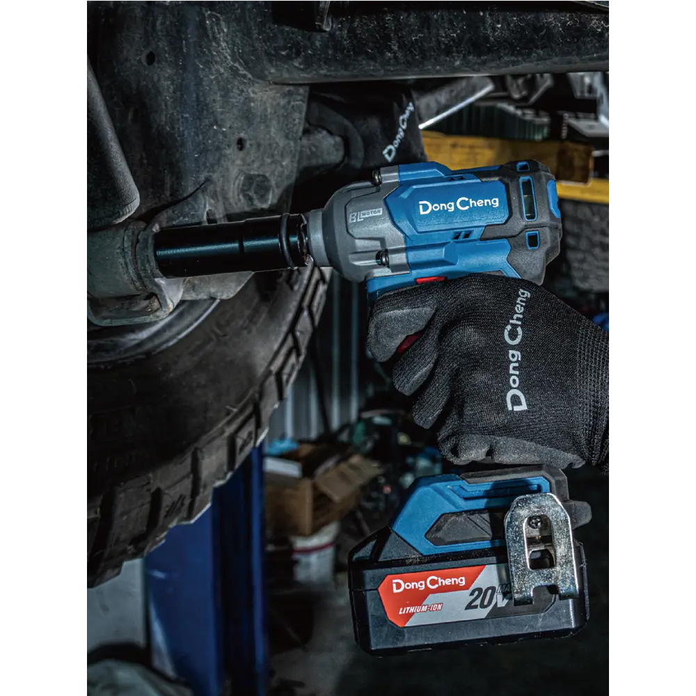 Гайковерт аккумуляторный ударный Dongcheng DCPB488, 20 В Li-ion, без АКБ и ЗУ, 488 Нм STLM-2014109 - Вид №2