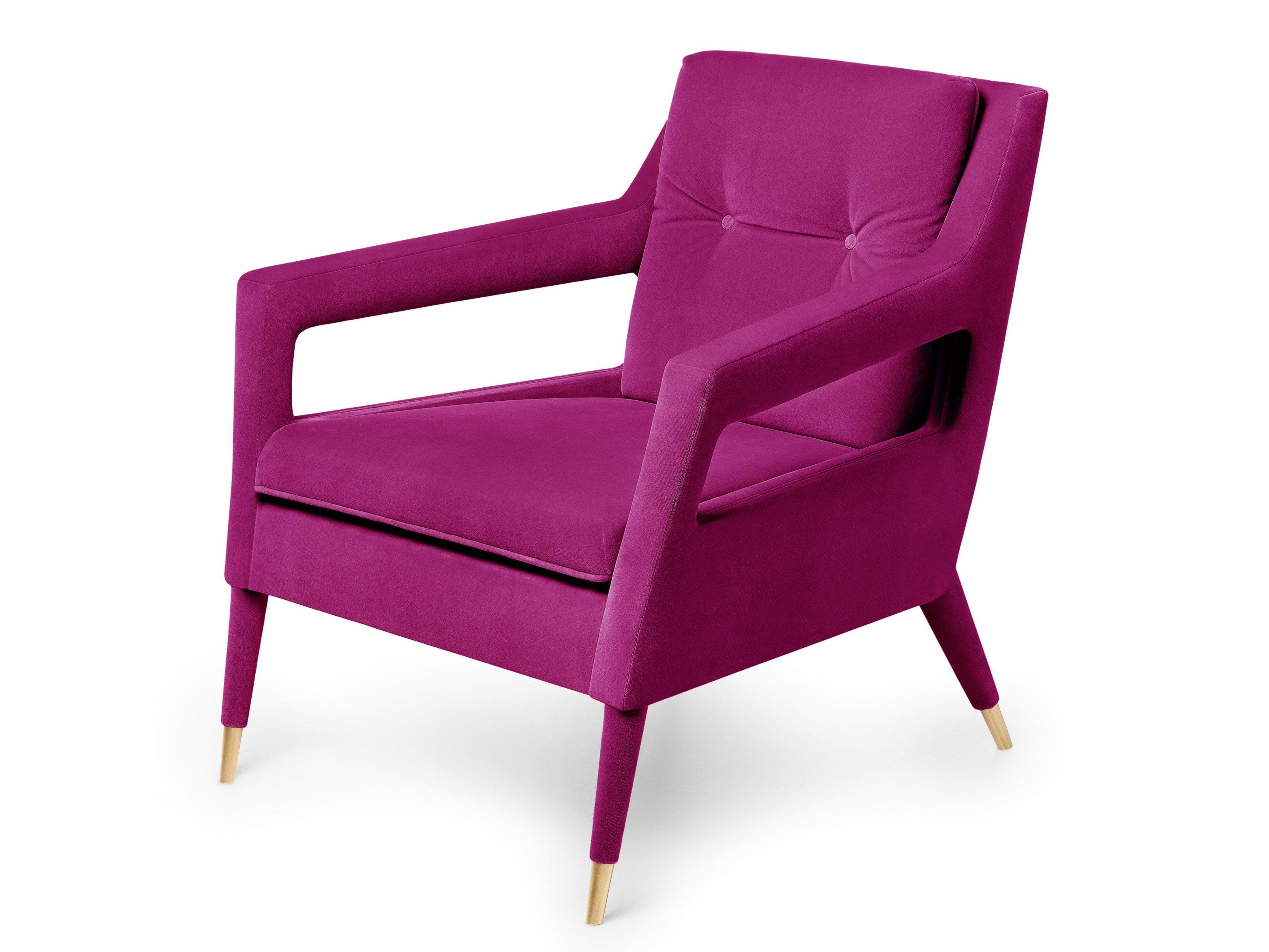 Бархатное кресло с подлокотниками Munna ARCH-00068873 - Вид №11