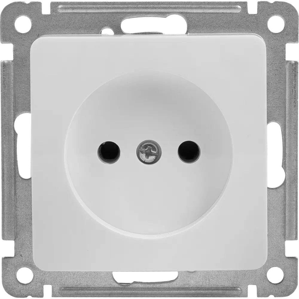 Розетка встраиваемая Hegel Мастер цвет белый STLM-2069744