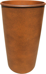 1100-26 Горшок д. цветов Le cone d=28 18,5л(10л) Оранжевый Цветочная коллекция