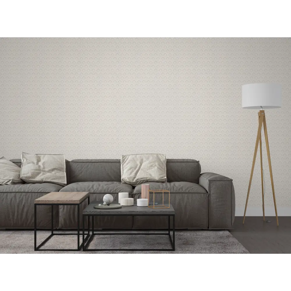 Обои флизелиновые Vog Collection Перья бежевые 1.06 м VV71164-12 STLM-2210890 - Вид №2