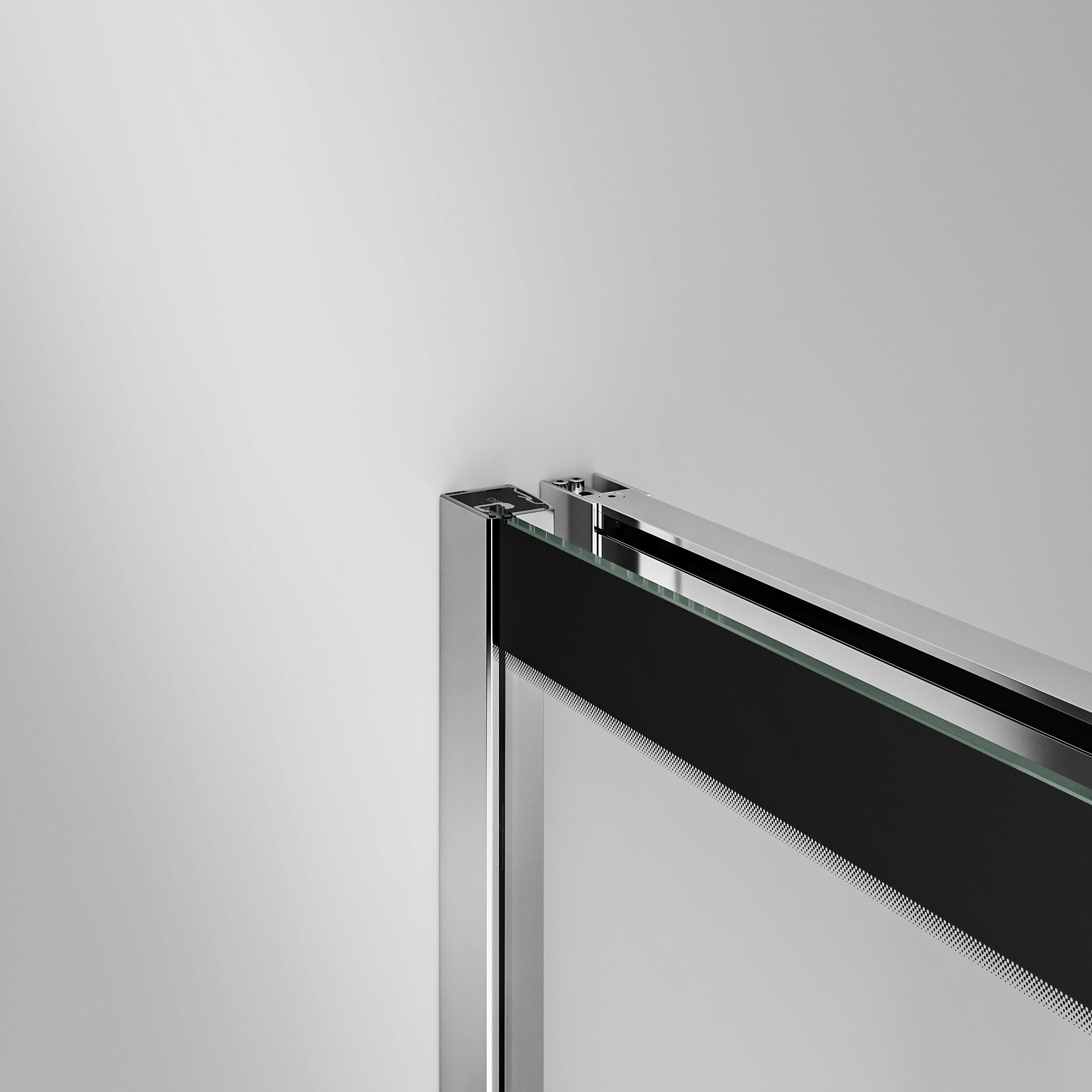 Алюминиевая и стеклянная душевая кабина с раздвижной дверью DUKA вода 5000 ARCH-00118515 - Вид №42