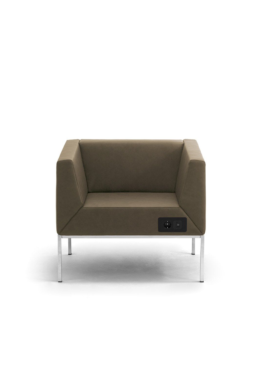 Кожаное кресло с USB-разъемом Leyform ARCH-00061417 - Вид №5