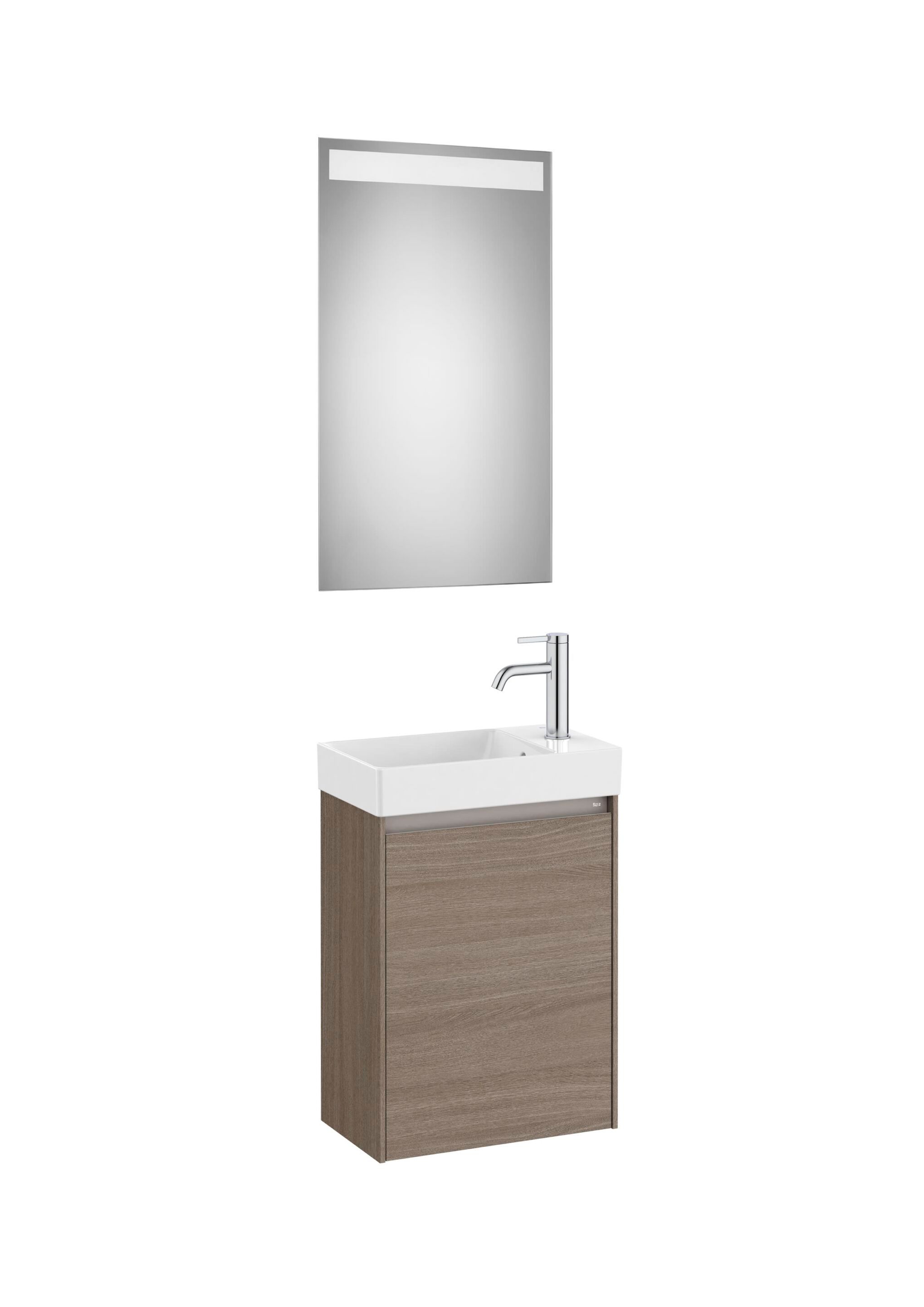 Деревянный подвесной умывальник с зеркалом Roca Ona ARCH-00049163 - Вид №7