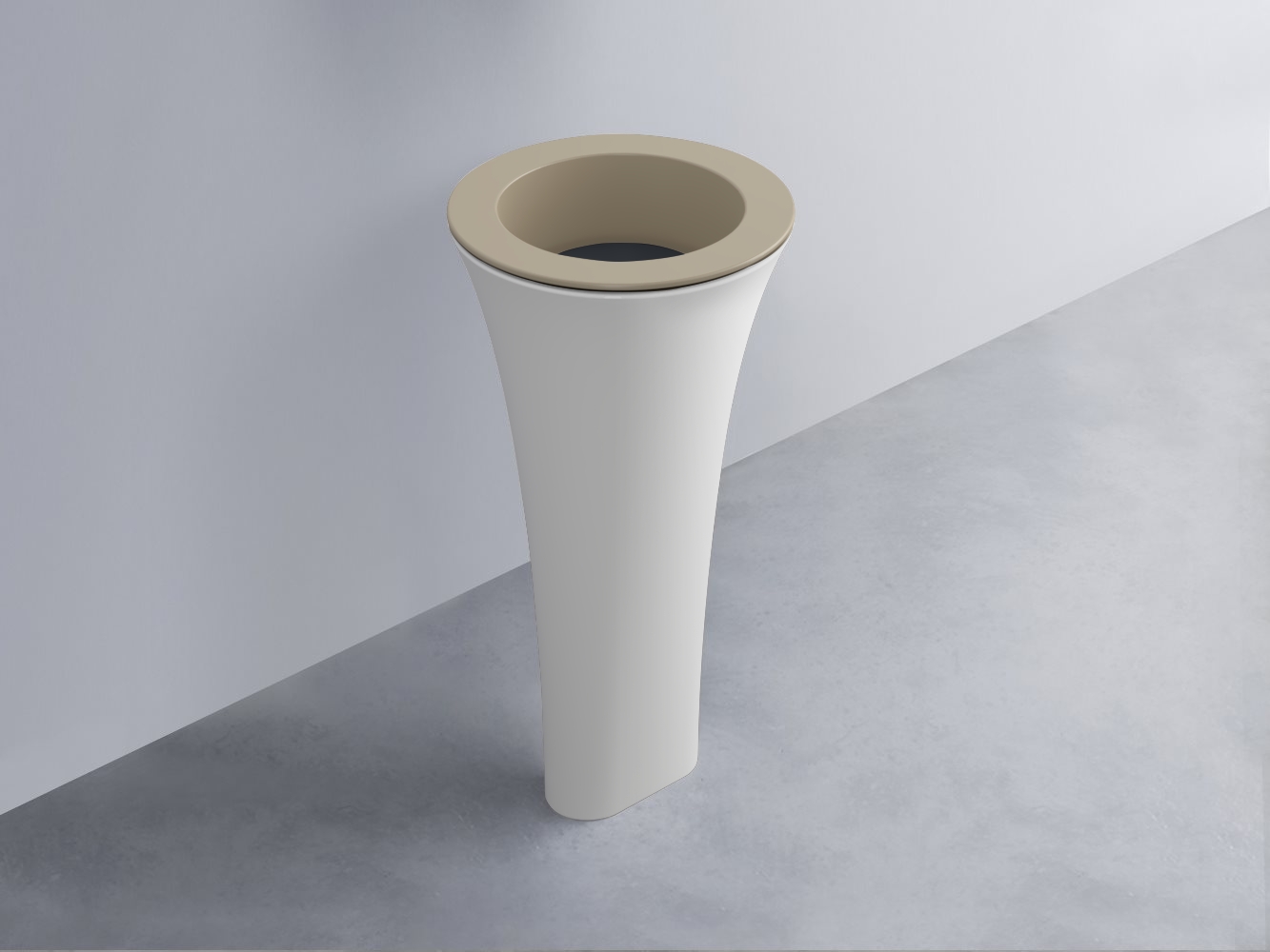 AMLA45-AV+AMPILT-BA+AMCOLT-BL Раковина Amedeo Tondo отдельностоящая cielo Enjoy + Amedeo Ceramica Cielo