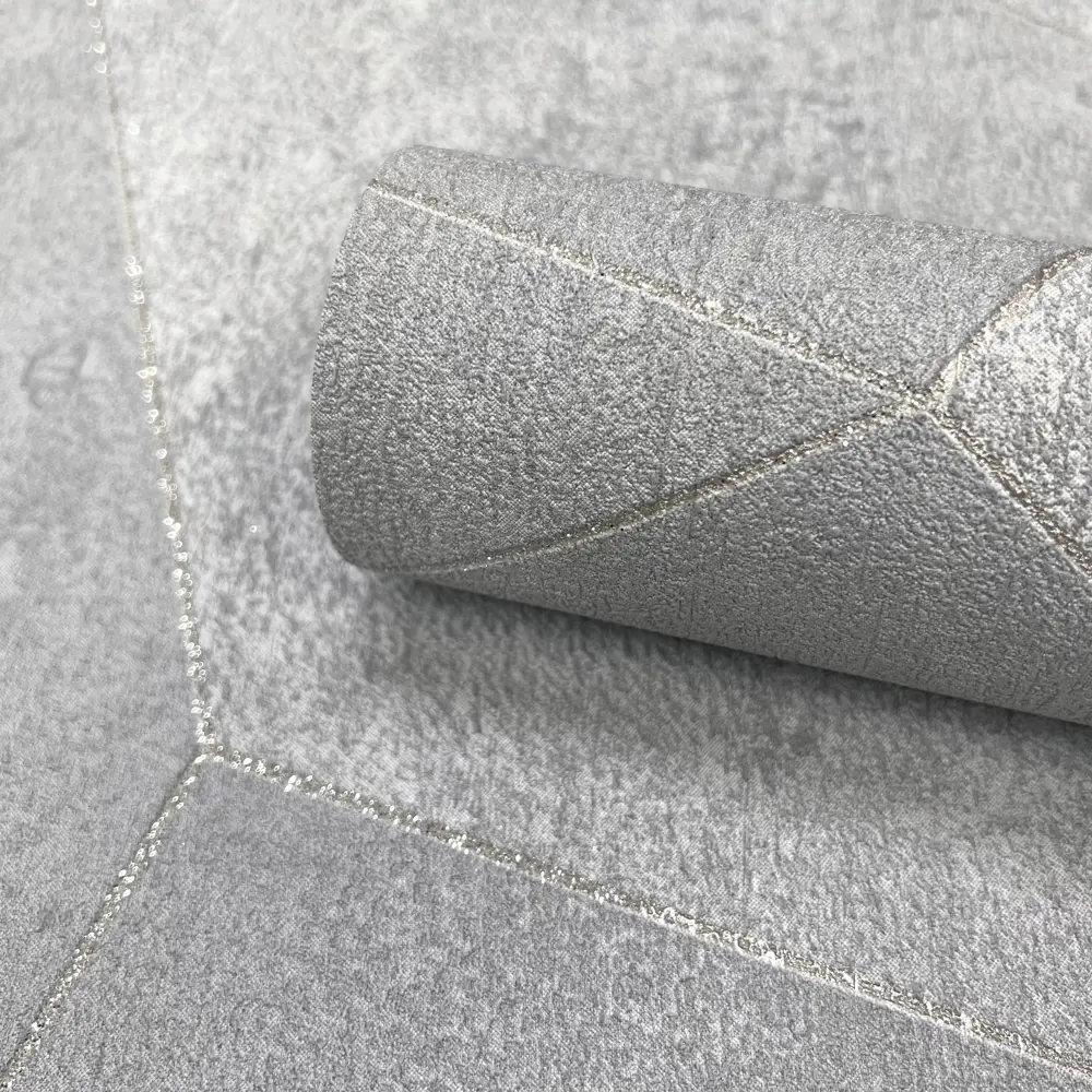 Erismann Aksioma: флизелиновые обои с геометрическим узором в бежевых тонах 89404420 STLM-1579034 - Вид №1