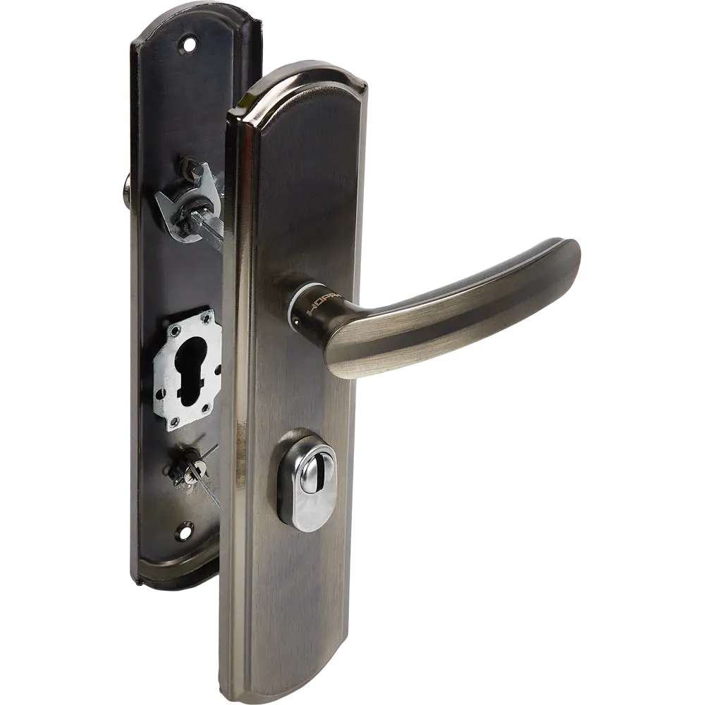 НОРА-М Ручка на планке для китайских дверей с автозапиранием 85539439 STLM-0898098 - Вид №1