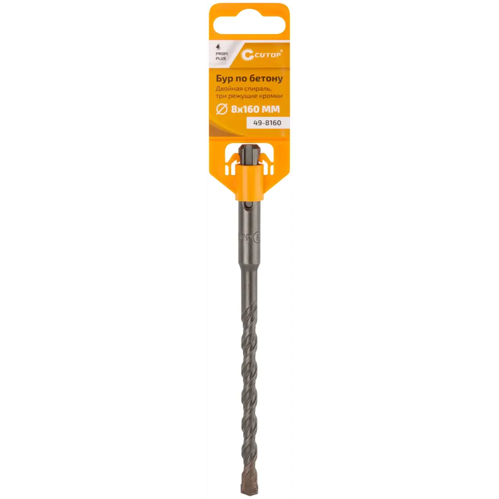 Бур по бетону SDS plus Cutop 49-8160 8x160 мм STLM-2132216 - Вид №2