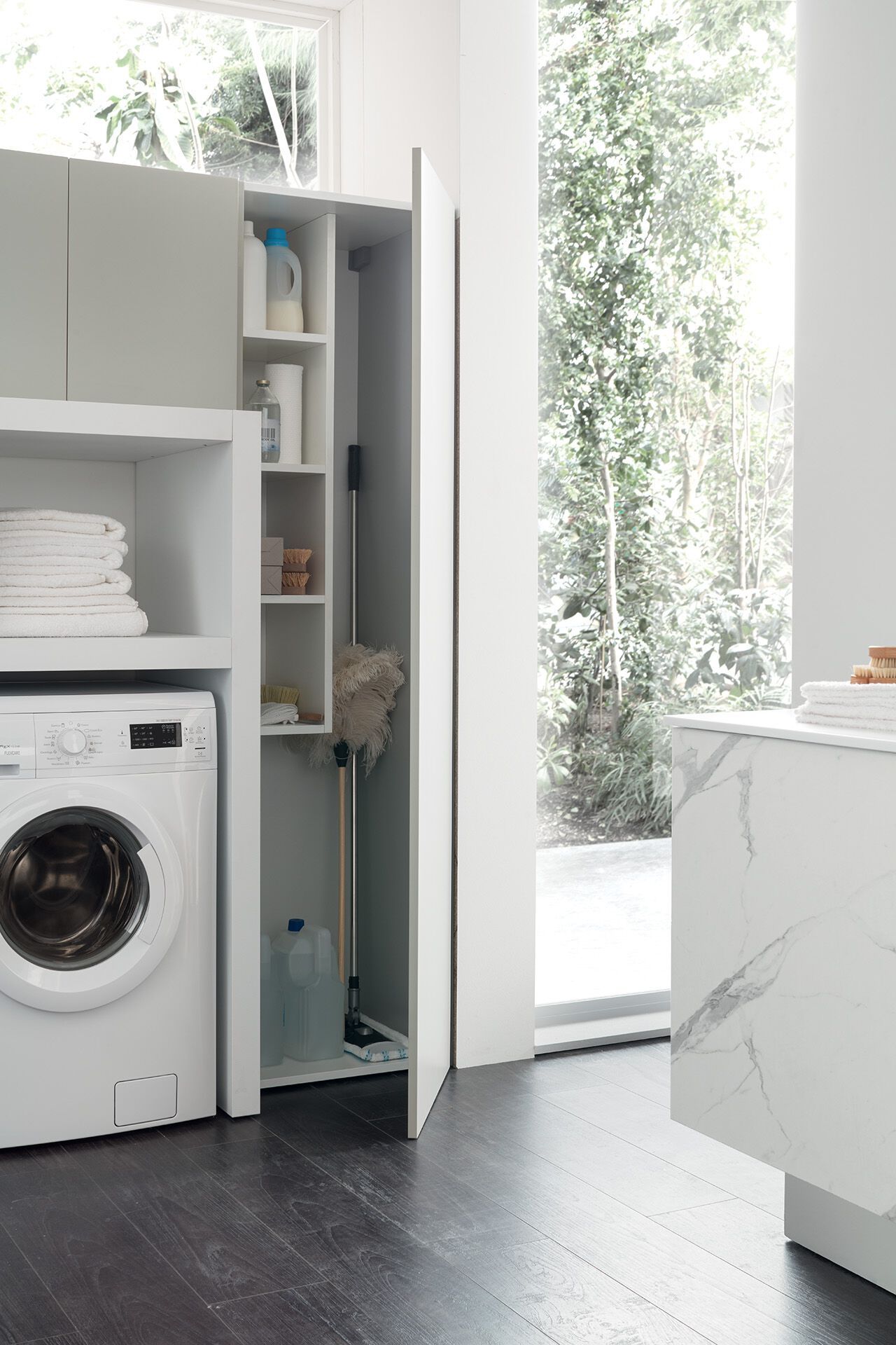 Деревянный шкаф для белья ARCOM I_WASH ARCH-00138892 - Вид №4