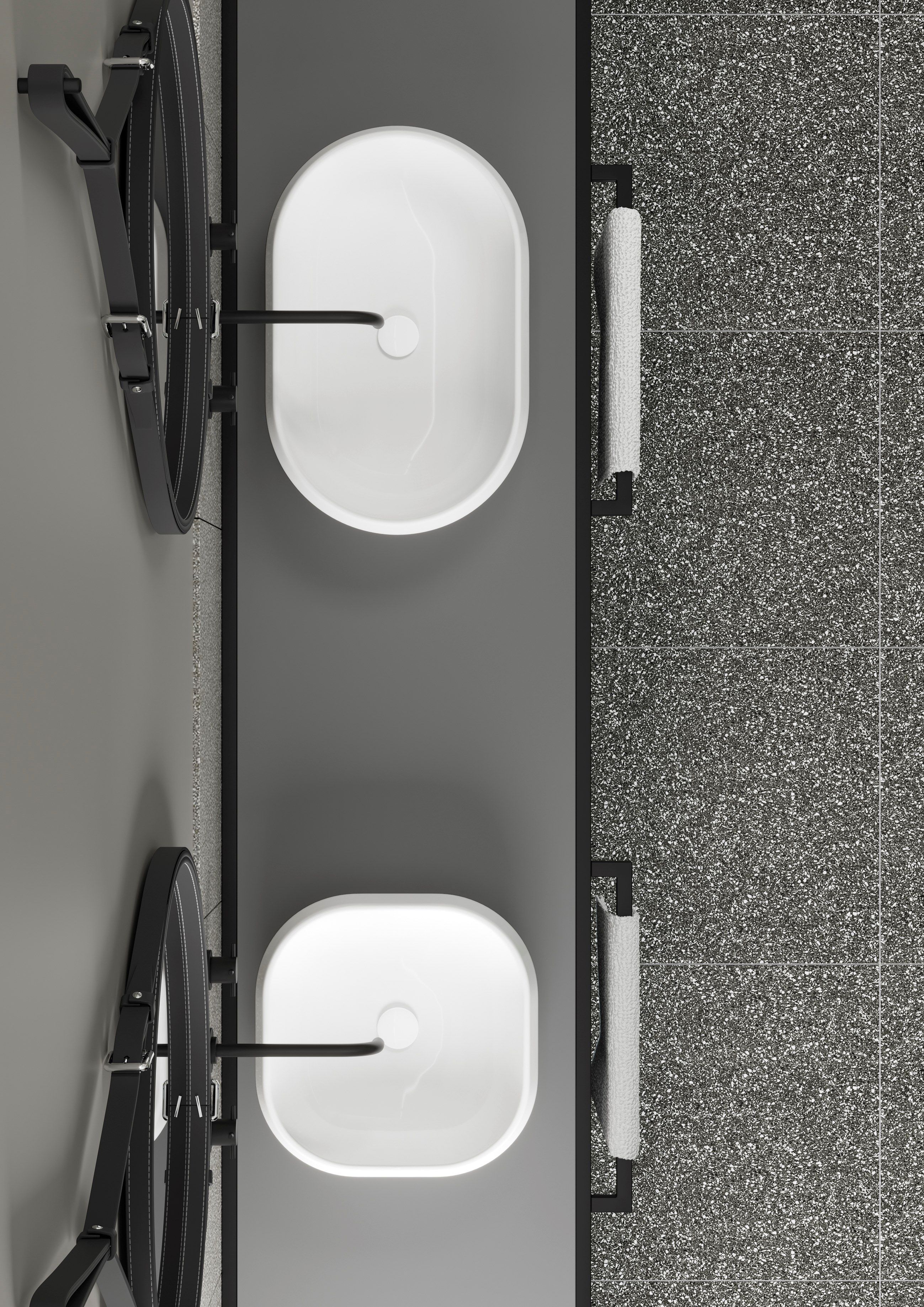 Керамическая овальная столешница GSG Ceramic Design Cruise ARCH-00062028 - Вид №4